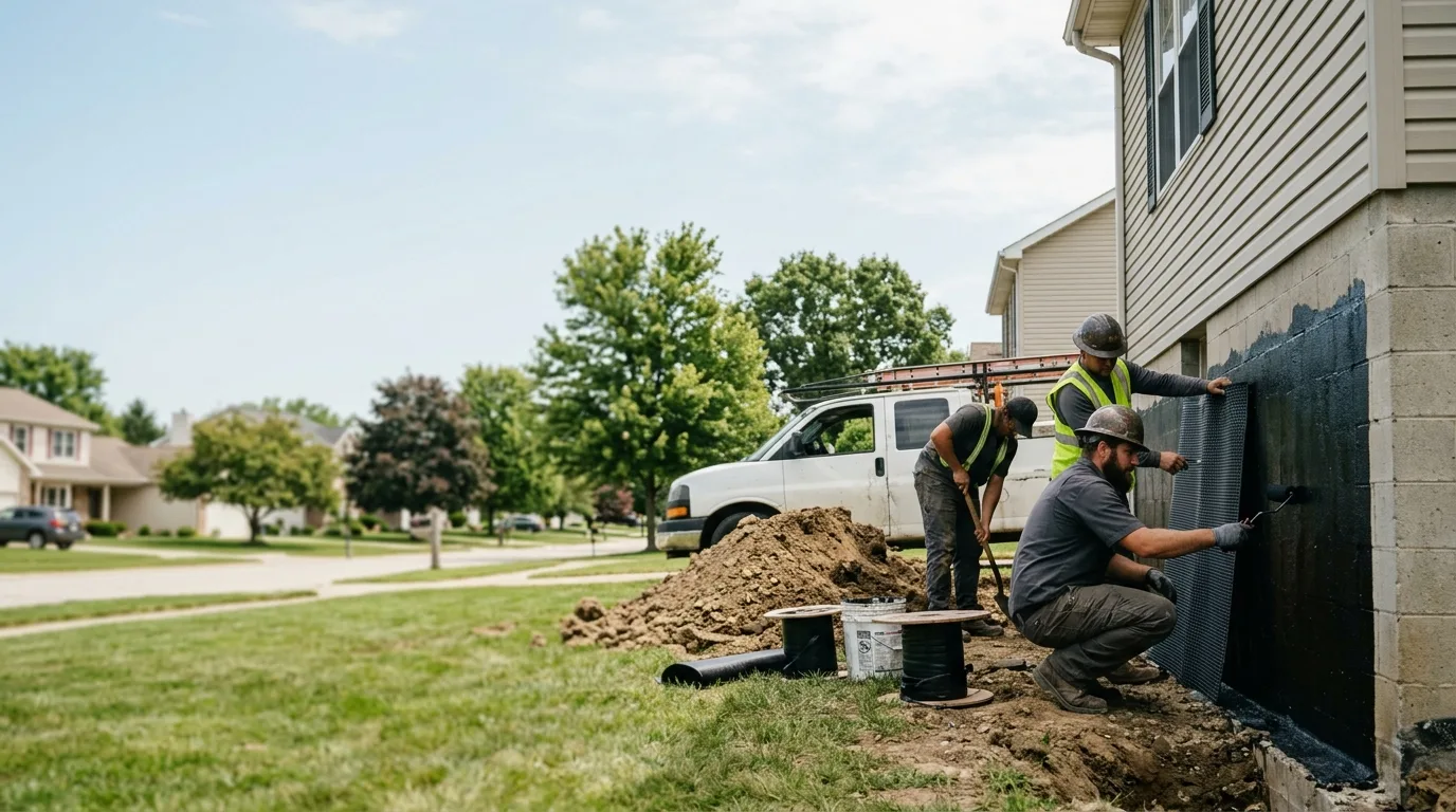 Basement Waterproofing in Bardolph, IL near me